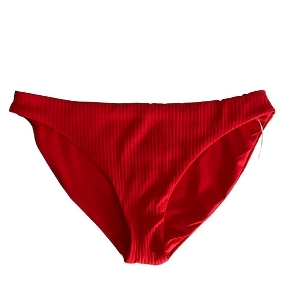 VITAMIN A Midori Bikini Bottoms Red Size 6 Small - Picture 5 of 8